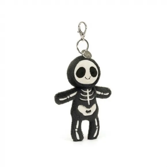 邦尼兔/Jellycat Skeleton Bob Bag Charm SKE4BC