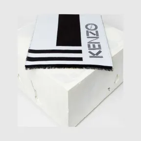 凯卓/Kenzo 黑色 手套 徽标羊毛围巾 F868EU725JFN.99.TU