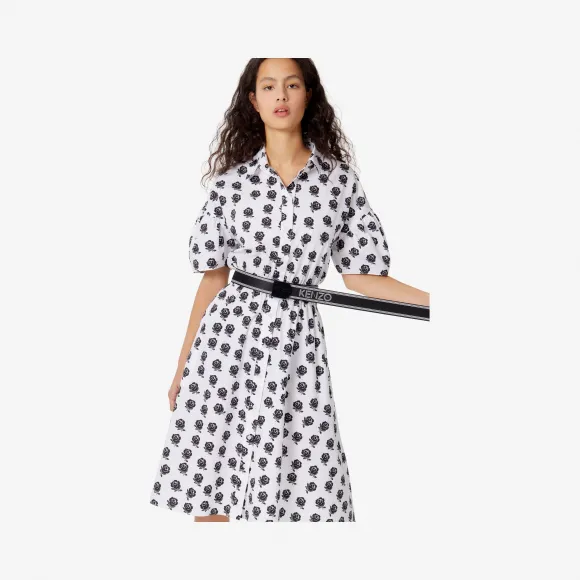 凯卓/Kenzo 黑色 皮带 徽标腰带 F955CE210F80.99.100