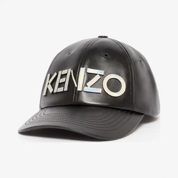 凯卓/Kenzo 黑色 棒球帽 假日胶囊 Kontrast皮革棒球帽 F965AC500LP3.99.TU