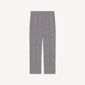 凯卓/Kenzo Cropped checked tailored trousers FC62PA0529RE.64.34