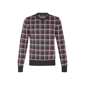 路易威登/Louis Vuitton 方格提花圆领衫 1A2GZ1