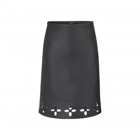 路易威登/Louis Vuitton 羔羊皮半裙 1A2KPR