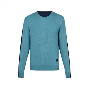 路易威登/Louis Vuitton HALF & HALF 拼色圆领衫 1A46R5