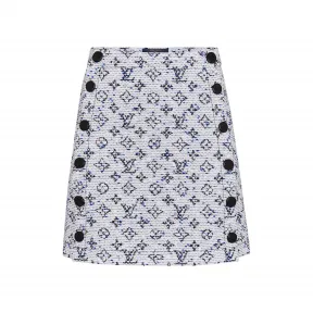 路易威登/Louis Vuitton 摁扣 A 字短裙 1A4Z0R