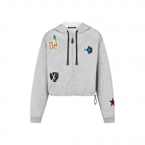 路易威登/Louis Vuitton 刺绣贴饰卫衣 1A50TI