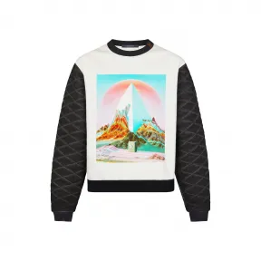 路易威登/Louis Vuitton 套染衣袖印花运动衫 1A573Z