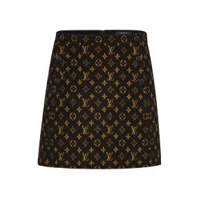 路易威登/Louis Vuitton(LV) 女士 纽扣细节迷你裙 1A5IHI