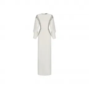 路易威登/Louis Vuitton(LV) 女士 刺绣蕾丝晚装连衣长裙 1A5M1A