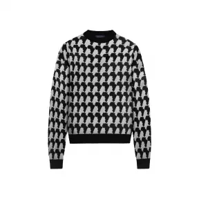 路易威登/Louis Vuitton(LV) 男士 卢勒克斯提花圆领毛衣 1A5PBW