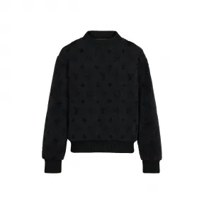 路易威登/Louis Vuitton(LV) 男士 MONOGRAM 羊毛圆领毛衣 1A5PEL