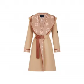 路易威登/Louis Vuitton(LV) 女士 裹身连帽大衣 1A68CL