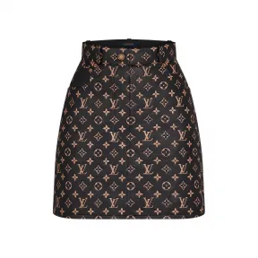 路易威登/Louis Vuitton(LV) 压纹皮革迷你裙 1A920C