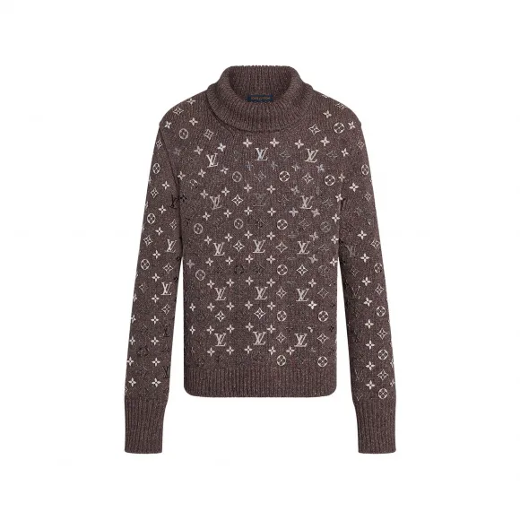 路易威登/Louis Vuitton(LV) MONOGRAM 刺绣樽领衫 1A96W2