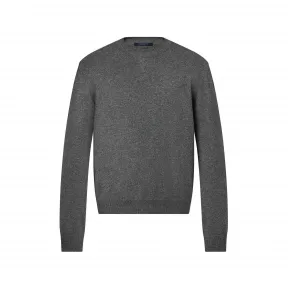 路易威登/Louis Vuitton(LV) LVSE LV 压纹圆领毛衣 - 男士 - 成衣 1A9GJI