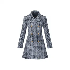 路易威登/Louis Vuitton(LV) 粗花呢双排扣大衣 1A9MG0