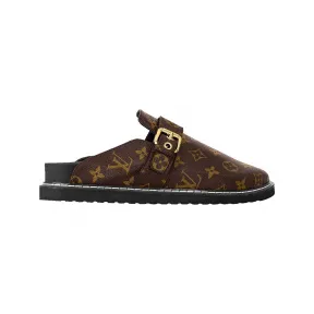 路易威登/Louis Vuitton(LV) LV Cozy Flat Comfort 木屐 - 奢华穆勒鞋和拖鞋 - 鞋履 | LV Cozy Flat Comfort Clog 女子 1AAW6Q 1AAW6Q