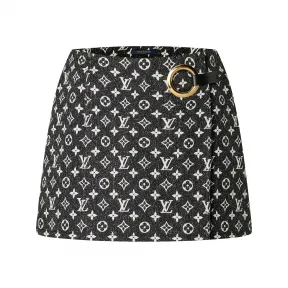 路易威登/Louis Vuitton(LV) Monogram 牛仔迷你裹身裙 - 女装 - 成衣 1AAXYQ