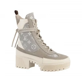 路易威登/Louis Vuitton(LV) Laureate 厚底沙漠靴 - 女装 - 鞋履 1AB2W7