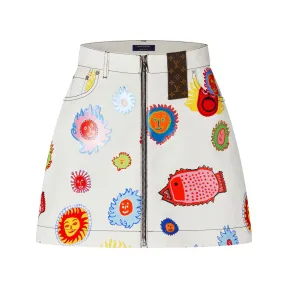 路易威登/Louis Vuitton(LV) LV x YK Faces A 字迷你裙 - 女装 - 成衣 1AB7Z1