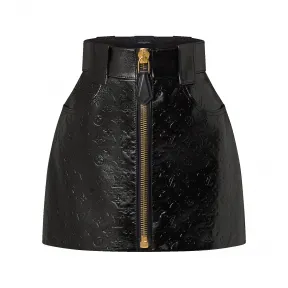 路易威登/Louis Vuitton(LV) 压花花押字皮革迷你裙 | 路易威登官方网站 - 1ABE0P 1ABE0P