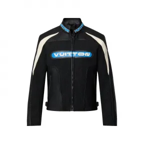 路易威登/Louis Vuitton(LV) 皮革混合机车裤 - 男士 - 成衣 1ABJ41