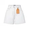路易威登/Louis Vuitton(LV) 漂白牛仔短裤 - 女式 - 成衣 1ABR65