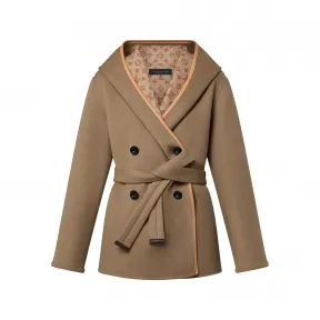 路易威登/Louis Vuitton(LV) 3D MONOGRAM 双排扣围裹式大衣 1ABT6T