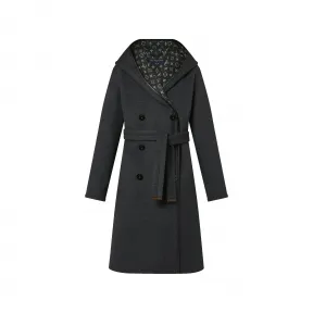 路易威登/Louis Vuitton(LV) 连帽双排扣大衣 - 时装系列 1ABTGK