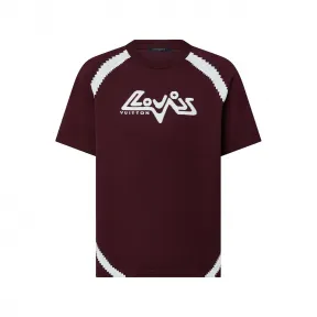 路易威登/Louis Vuitton(LV) 短袖嵌花棉质圆领毛衣 - 男士 - 成衣 1ABXX9