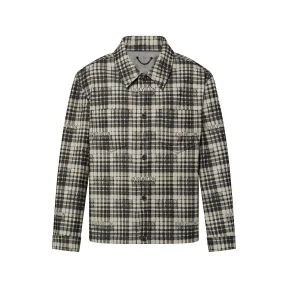 路易威登/Louis Vuitton(LV) Louis Vuitton 标志格纹牛仔衬衫外套 - LV | 路易威登LOUIS VUITTON官方线上旗舰店 1ABY9I