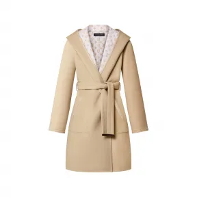 路易威登/Louis Vuitton(LV) 双面围裹式连帽大衣 1AC4EB