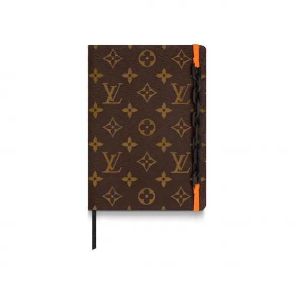 路易威登/Louis Vuitton Gustave 中号记事本，Monogram图案，链式设计 GI0366
