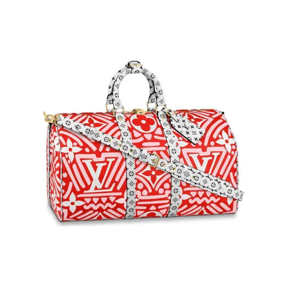 路易威登/Louis Vuitton(LV) LV CRAFTY KEEPALL BANDOULIÈRE 45 旅行袋（中国限定款） M45472