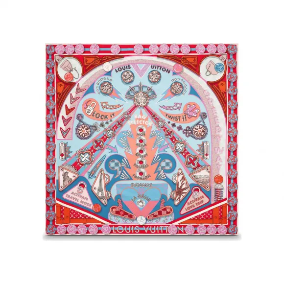 路易威登/Louis Vuitton Pinball LV 方巾 M70786