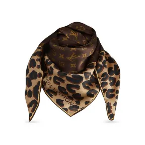 路易威登/Louis Vuitton(LV)   啡色 丝 丝巾 M72124