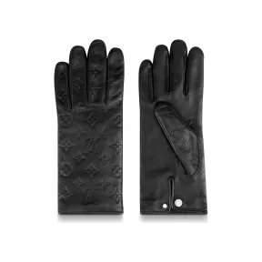 路易威登/Louis Vuitton(LV) 男士 MONOGRAM SHADOW CLASSIC 手套 M73451