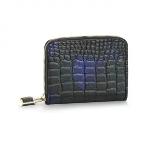 路易威登/Louis Vuitton(LV) Zippy 零钱包挂锁 Crocodilien Brillant - 女式 - 小皮具 N81609