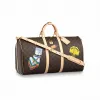 路易威登/Louis Vuitton KEEPALL 55 MY LV WORLD TOUR 旅行袋（配肩带） P00193