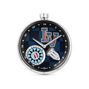 路易威登/Louis Vuitton Tambour World Tour 台钟（GMT） Q1Q010