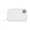 罗意威/Loewe Zip Card Holder 白色 101.38.J56
