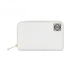 罗意威/Loewe Zip Card Holder 白色 101.38.J56