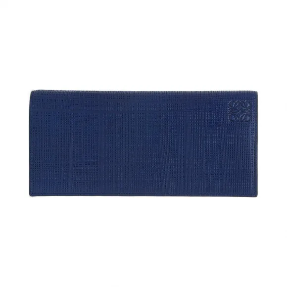 罗意威/Loewe Long Horizontal Wallet海军蓝 101.88.978