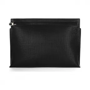 罗意威/Loewe T Pouch Linen黑色 101.88.K05