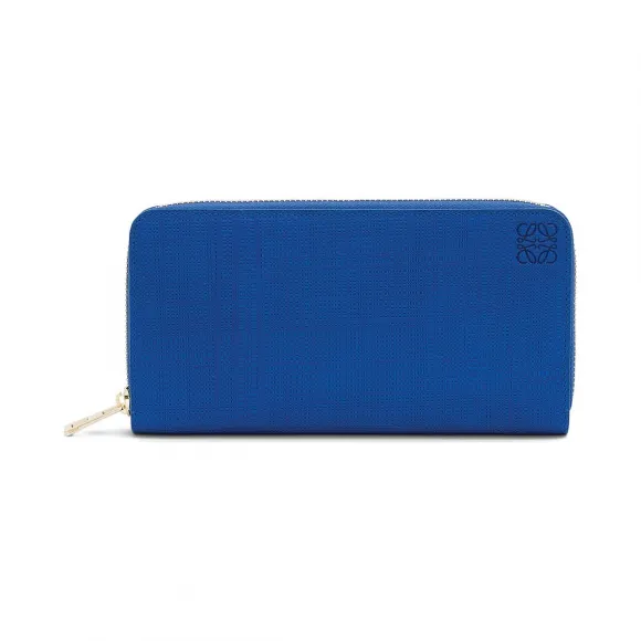 罗意威/Loewe Zip Around Wallet黑色 101N79.F13