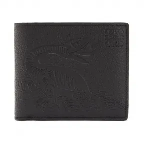 罗意威/Loewe Bifold Wallet Animals黑色 103.04.302