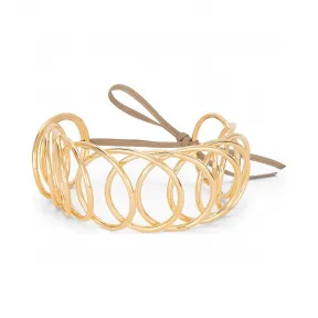 罗意威/Loewe Wire Choker金色 110.26.001