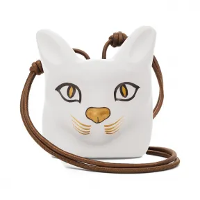 罗意威/Loewe Cat Face Necklace黑色 110.26.010