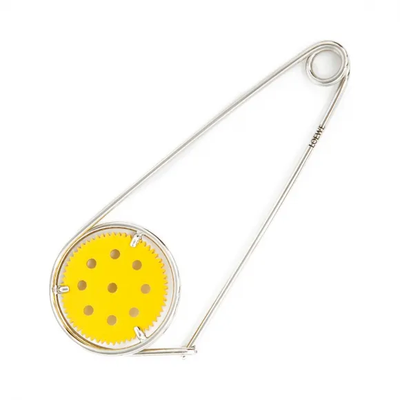 罗意威/Loewe Meccano 胸针 黄色 111.08.756