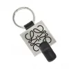 罗意威/Loewe Anagram 吊牌/挂绳钥匙圈 灰色 111.08.773